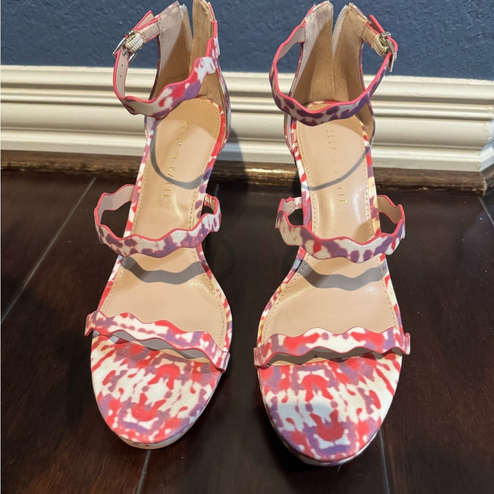 Kelly & Katie Litton Heels - size 9 - worn twice